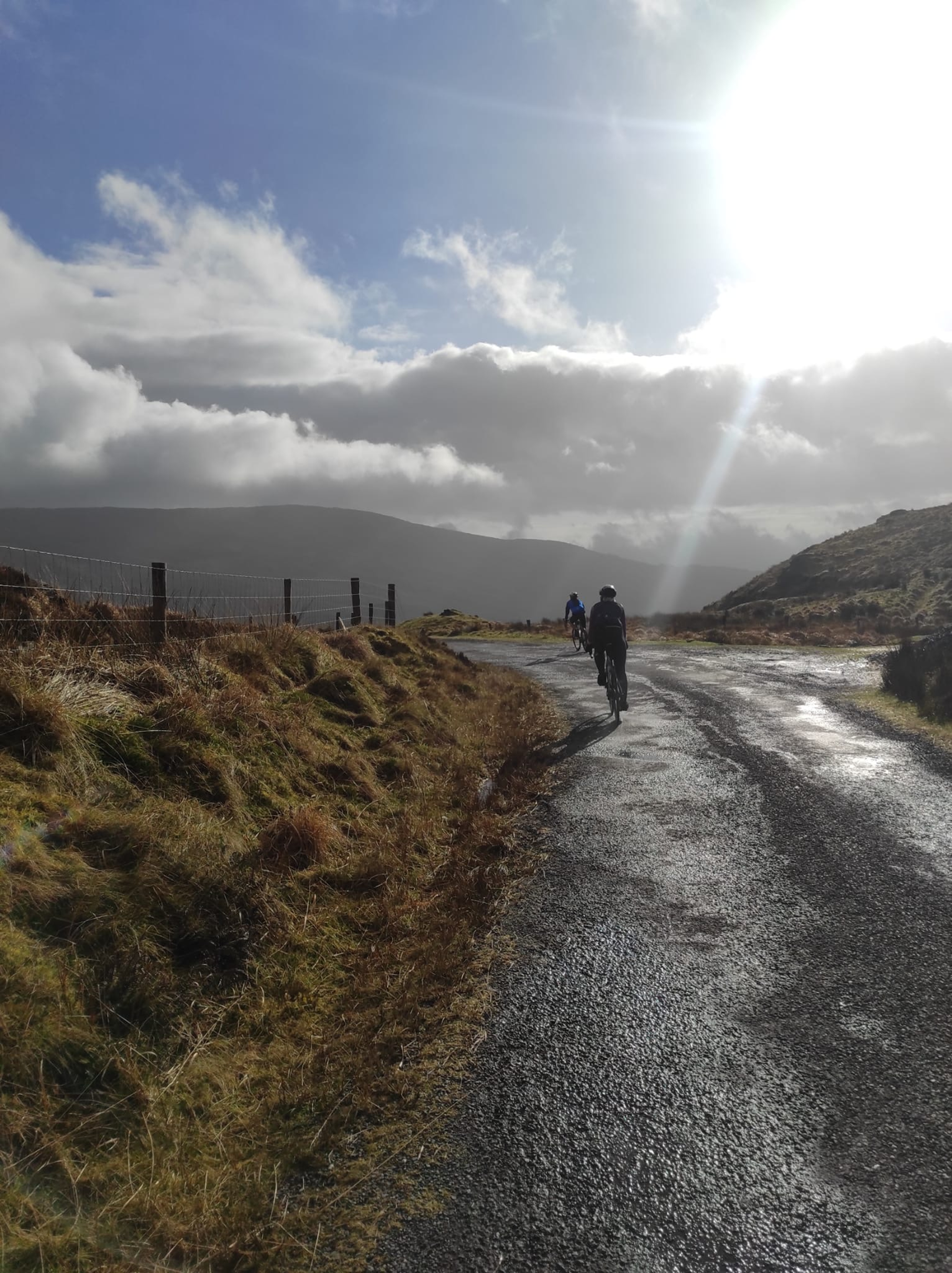 Crosshaven Tri Members participating in a Sunday Cycle