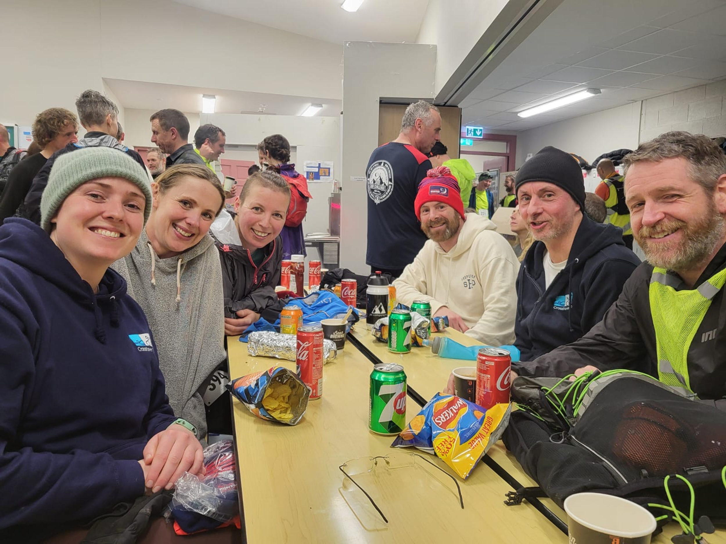 Crosshaven Tri club members participating int he Ballyhoura Winter Moonlight challenge in January 2024