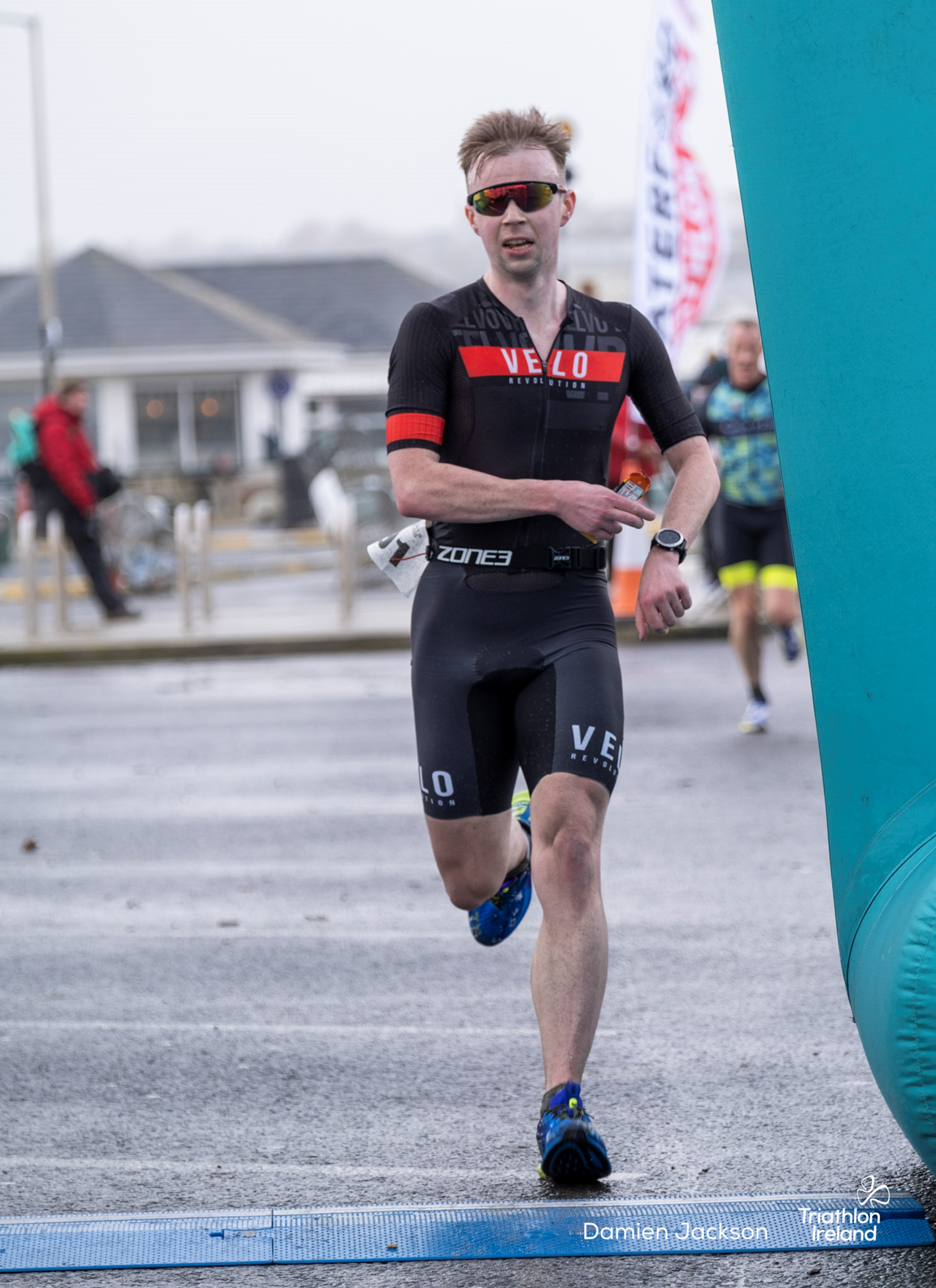 Crosshaven Tri Members participating in the Tramore Duathlon in February 2024.