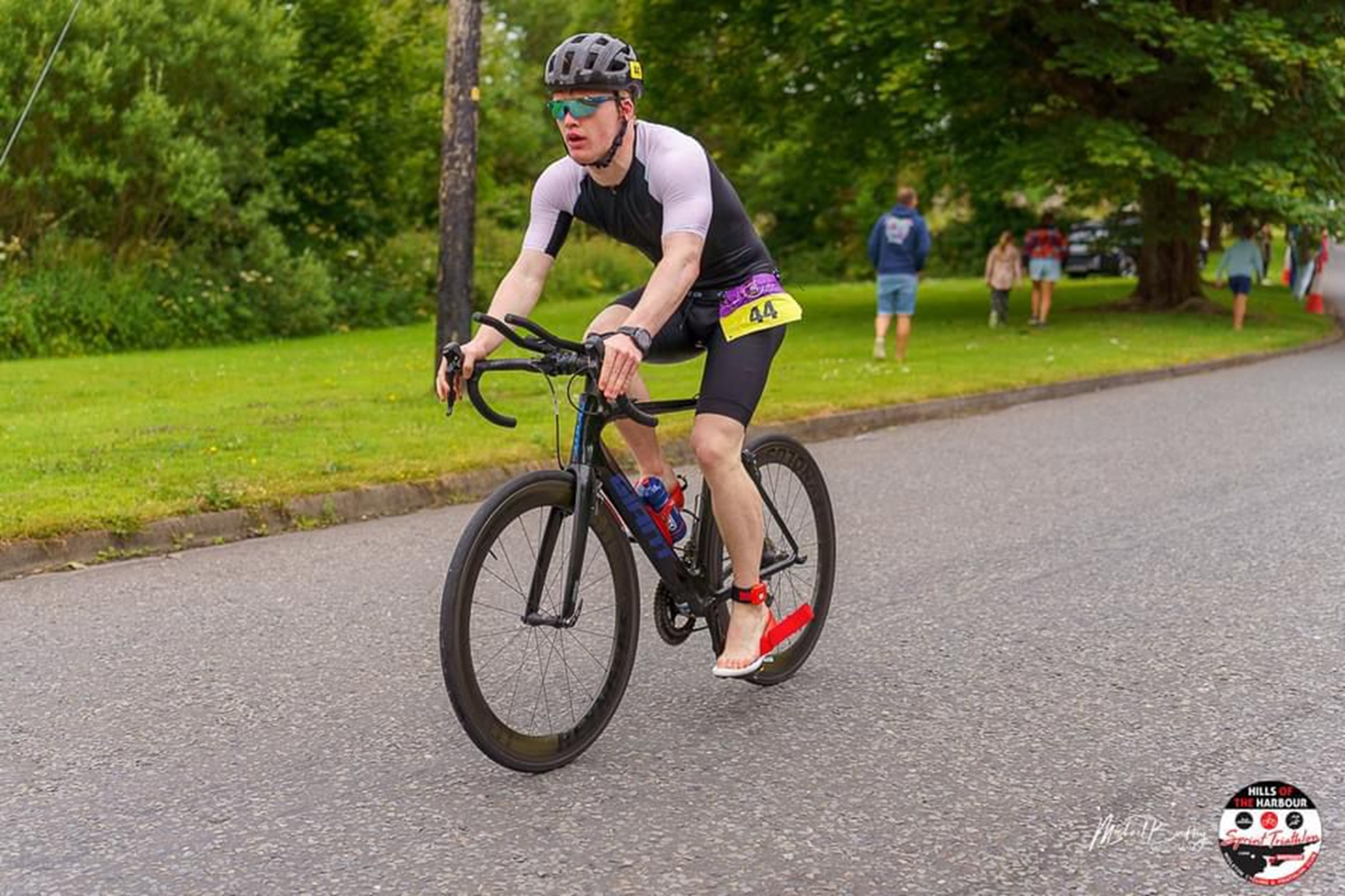 Crosshaven Tri Club members participating in Hills of the Harbour race in Middleton in June 2024