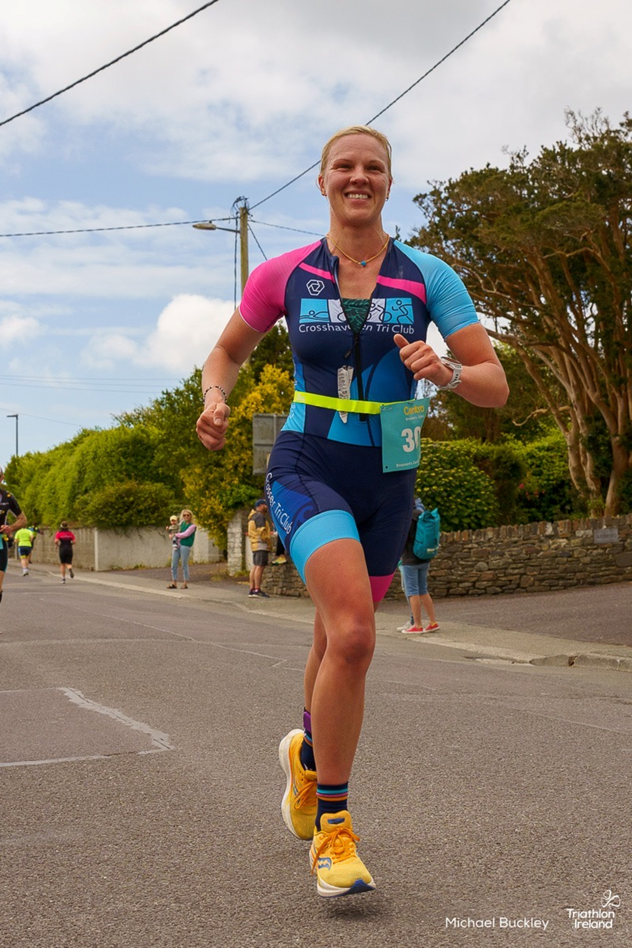 Crosshaven Tri members participating in Schull Triathlon in June 2024
