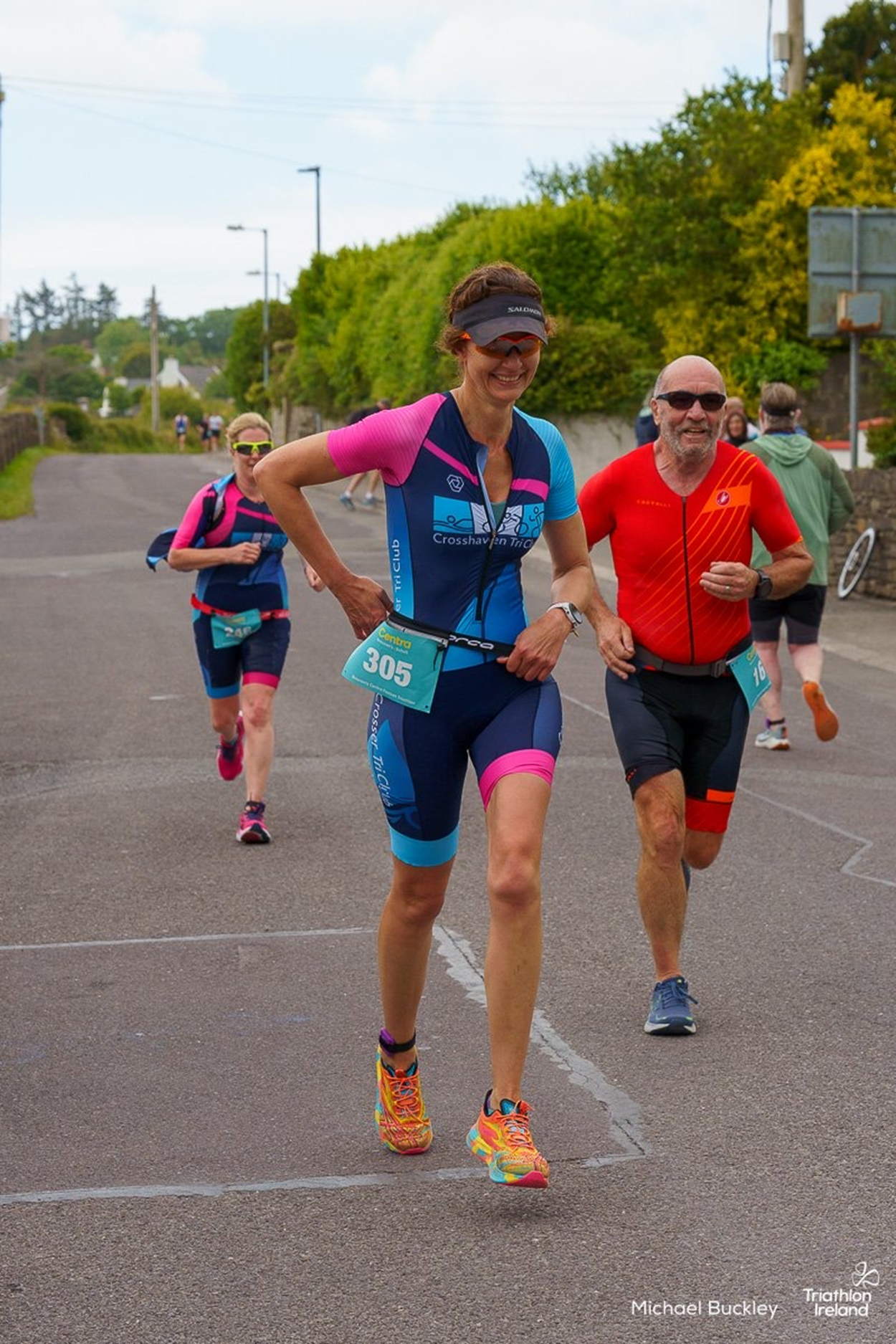 Crosshaven Tri members participating in Schull Triathlon in June 2024