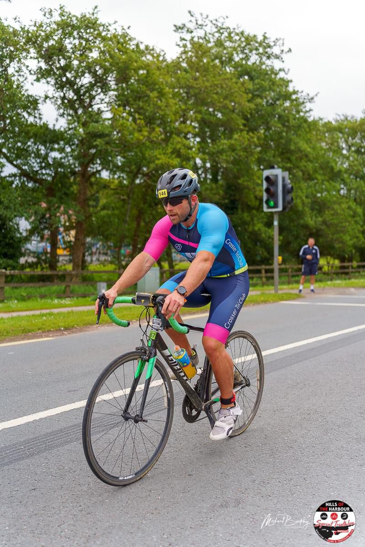 Crosshaven Tri Club members participating in Hills of the Harbour race in Middleton in June 2024